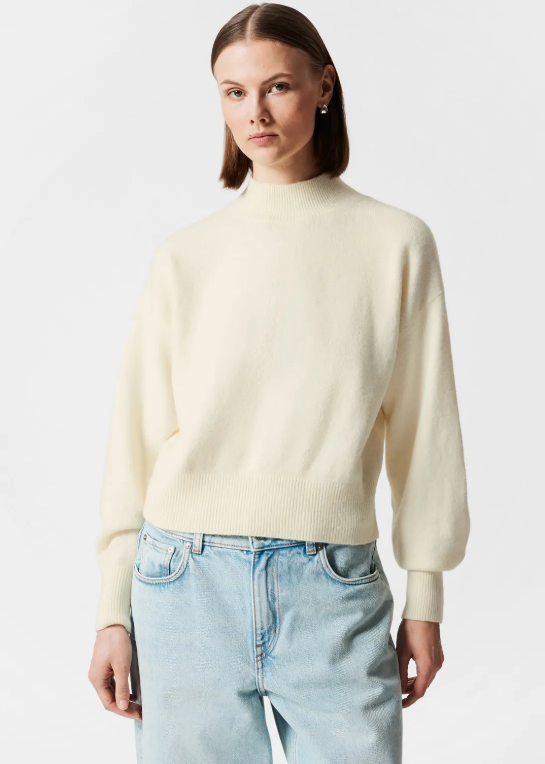 Online & Other Stories Mock-Neck Sweater