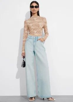 Cheap & Other Stories Mock-Neck Top