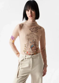Cheap & Other Stories Mock-Neck Top
