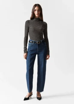 Cheap & Other Stories Mock-Neck Top