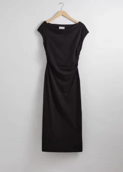 Shop & Other Stories One-Shoulder Midi Dress