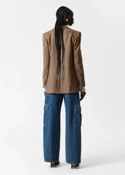 Store & Other Stories Oversized Blazer Brown