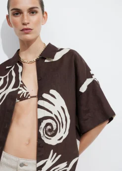 Cheap & Other Stories Oversized Linen Shirt