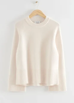 Cheap & Other Stories Oversized Raglan-Sleeve Jumper