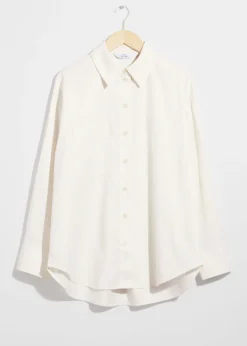 Best & Other Stories Oversized Shirt White