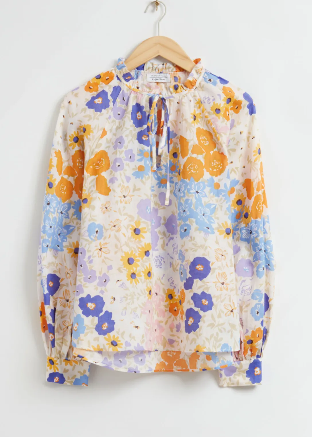 Best & Other Stories Oversized Voluminous Sleeve Blouse