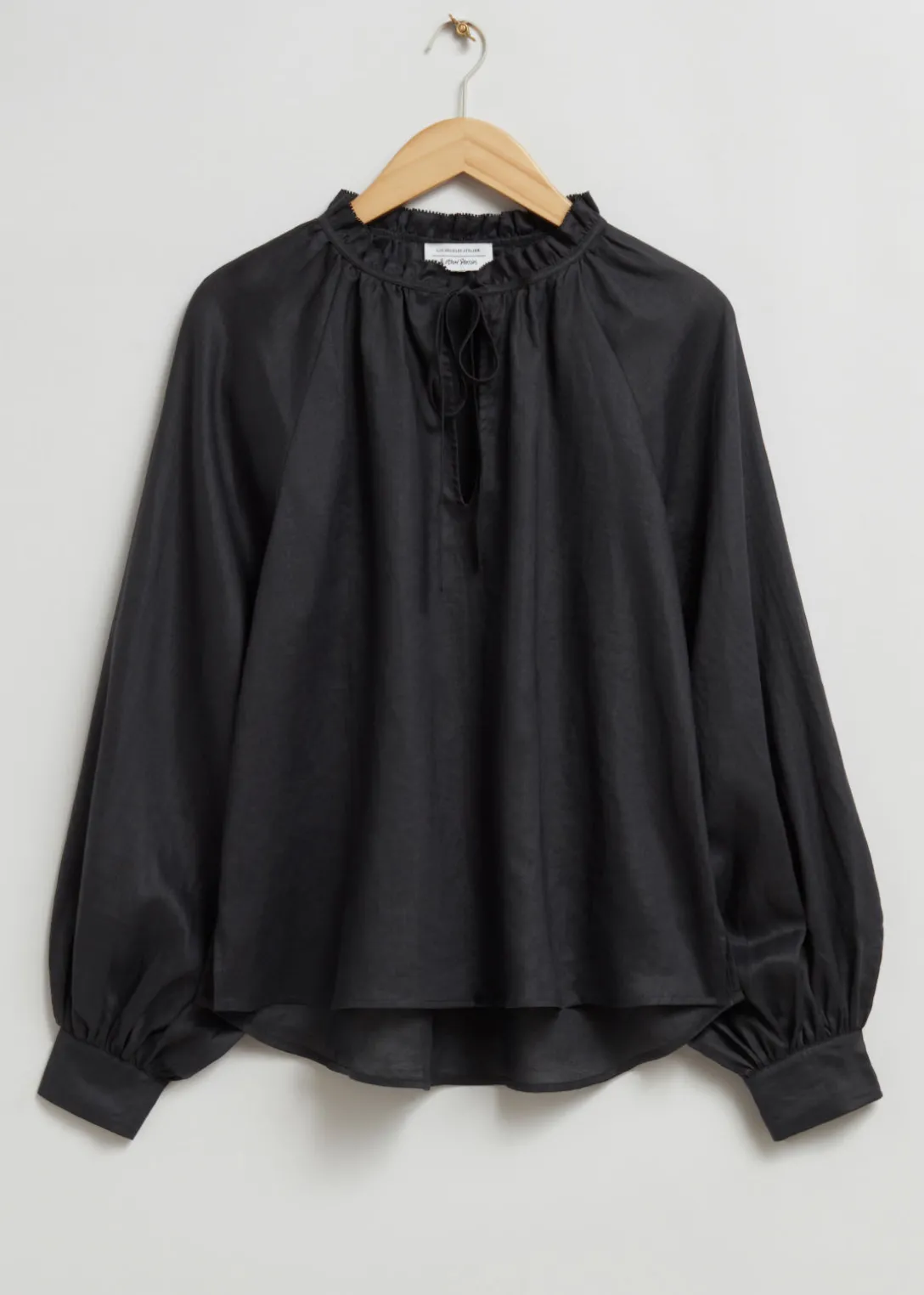 Best & Other Stories Oversized Voluminous Sleeve Blouse