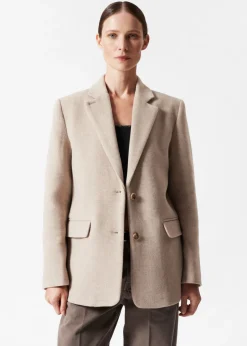 Fashion & Other Stories Oversized Wool Blazer