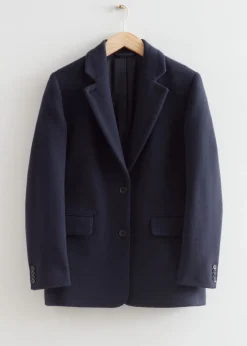 Fashion & Other Stories Oversized Wool Blazer