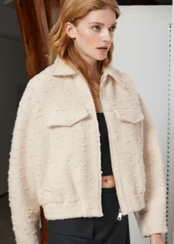 Outlet & Other Stories Oversized Zip Jacket