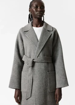 Store & Other Stories Patch Pocket Belted Coat