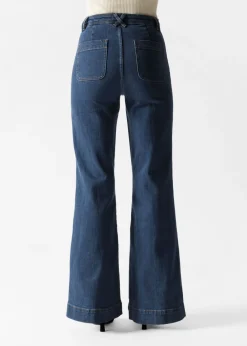 New & Other Stories Patch-Pocket Bootcut Jeans