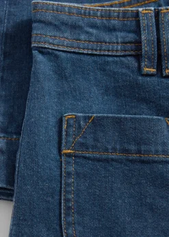 New & Other Stories Patch-Pocket Bootcut Jeans