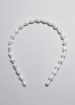 Online & Other Stories Pearl Alice Band Ivory