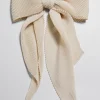 Best Sale & Other Stories Pleated Bow Hair Clip Beige