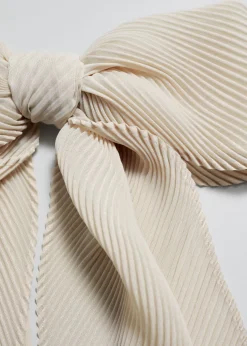 Best Sale & Other Stories Pleated Bow Hair Clip Beige