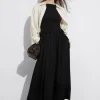 Sale & Other Stories Pleated Drawstring Midi Skirt