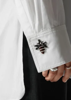 Flash Sale & Other Stories Pleated Shirt White