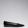 Discount & Other Stories Point-Toe Ballet Flats