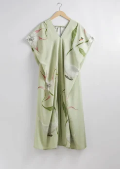 Cheap & Other Stories Printed Relaxed Midi Dress
