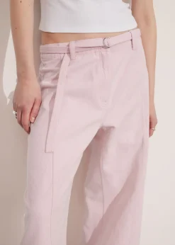 New & Other Stories Relaxed Belted Trousers