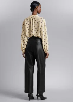 Clearance & Other Stories Relaxed Silk Blouse