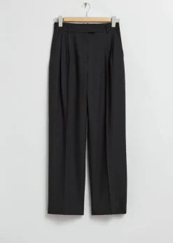 New & Other Stories Relaxed Tailored Trousers