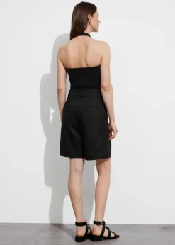 Cheap & Other Stories Ribbed Halterneck Top