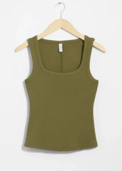 New & Other Stories Ribbed Tank Top