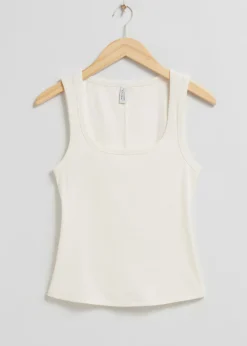 New & Other Stories Ribbed Tank Top