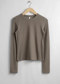 Best & Other Stories Ribbed Top