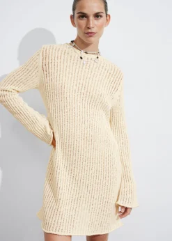 New & Other Stories Rib-Knit Mini Dress