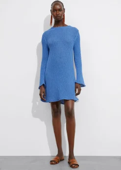 New & Other Stories Rib-Knit Mini Dress