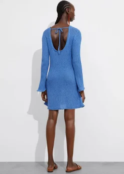 New & Other Stories Rib-Knit Mini Dress