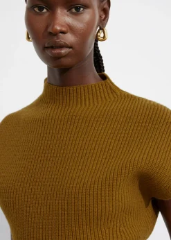 Best Sale & Other Stories Rib-Knit Mock-Neck Vest