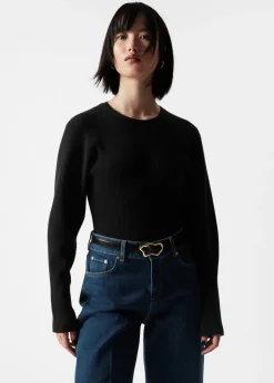 Sale & Other Stories Rib-Knit Top