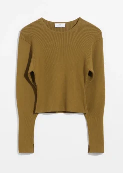 Sale & Other Stories Rib-Knit Top