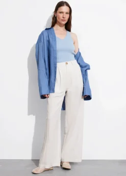 Store & Other Stories Rib-Knit Top