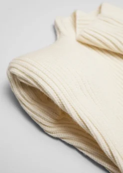 Sale & Other Stories Rib-Knit Wool Bib Light Beige