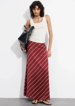 Shop & Other Stories Satin Maxi Skirt