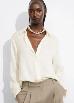 New & Other Stories Satin Shirt