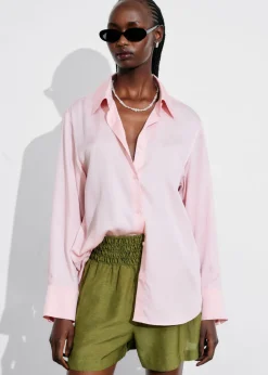 New & Other Stories Satin Shirt
