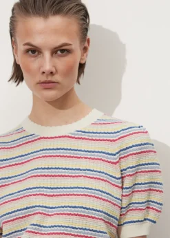 Best & Other Stories Scalloped Knit Top