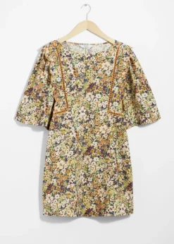 Best Sale & Other Stories Scalloped Mini Dress