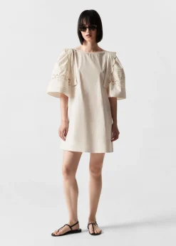 Best Sale & Other Stories Scalloped Mini Dress