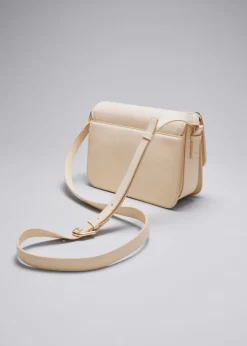 Hot & Other Stories Sculptural Buckle Leather Bag