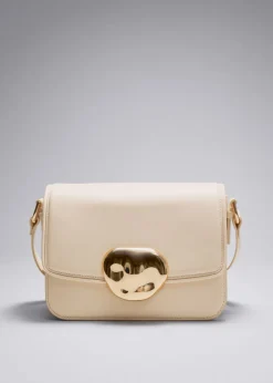 Hot & Other Stories Sculptural Buckle Leather Bag