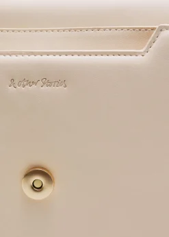 Hot & Other Stories Sculptural Buckle Leather Bag