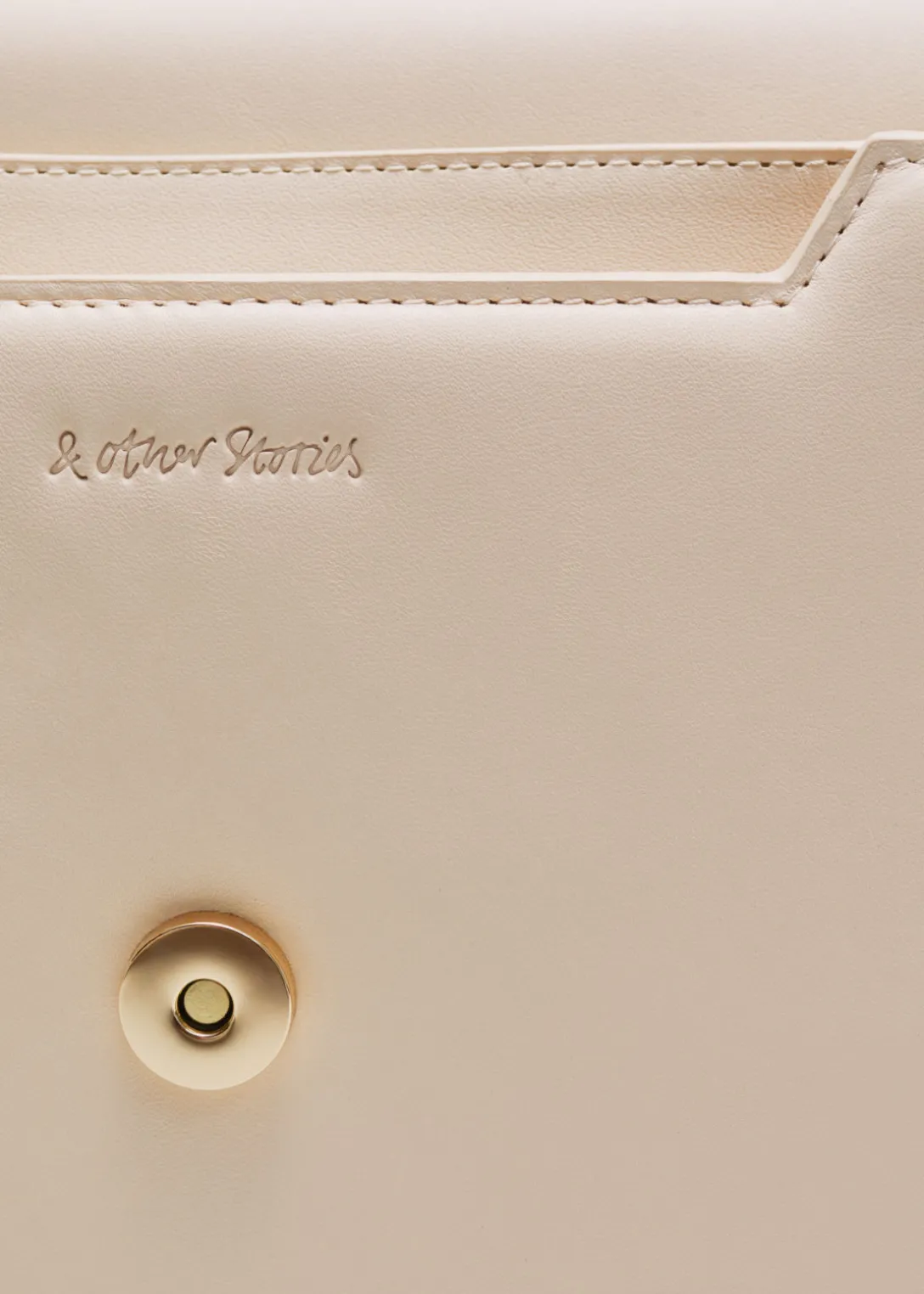 Hot & Other Stories Sculptural Buckle Leather Bag
