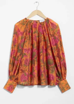 Discount & Other Stories Sheer Blouse